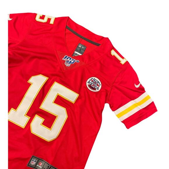 Nike Other - New Nike Patrick Mahomes Red Kansas City Chiefs NFL 100 Vapor Jersey Boys S